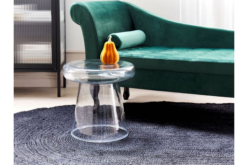 Dyanne Sidebord 39 cm - Transparent - Møbler - Bord - Avlastningsbord - Lampebord & sidebord