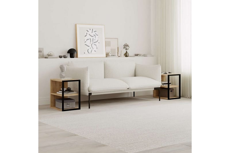 Echo Sidebord 30 cm - Grå - Møbler - Bord - Avlastningsbord - Lampebord & sidebord
