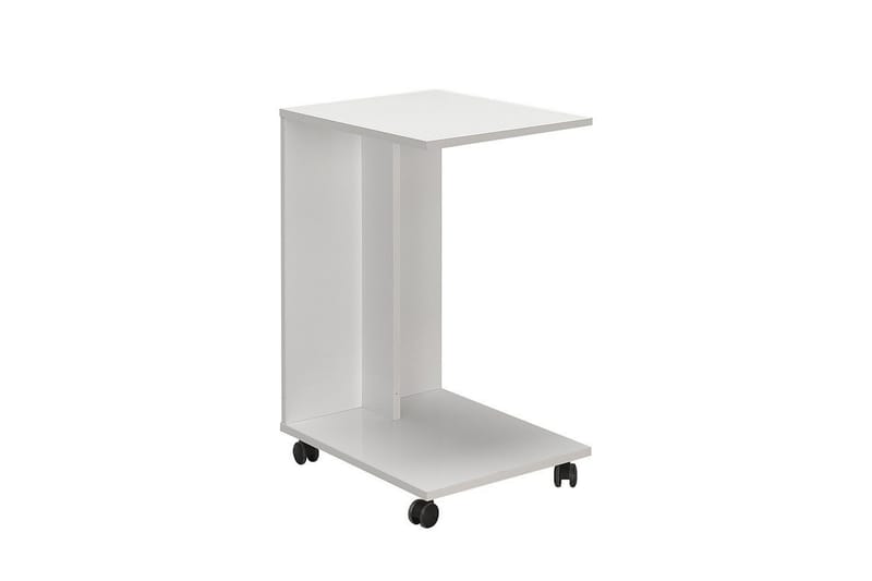 Edwars Sidebord 35 cm - Hvit - Møbler - Bord - Avlastningsbord - Lampebord & sidebord