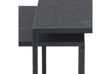 Elgrau Settbord - Sort - Møbler - Bord - Avlastningsbord - Settbord