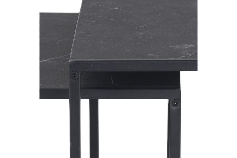 Elgrau Settbord - Sort - Møbler - Bord - Avlastningsbord - Settbord