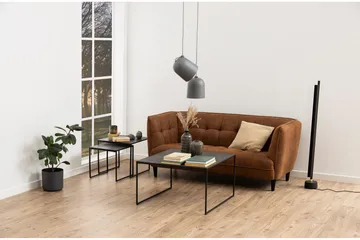 Elgrau Settbord - Sort - Møbler - Bord - Avlastningsbord - Settbord