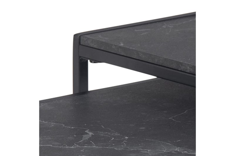 Elgrau Settbord - Sort - Møbler - Bord - Avlastningsbord - Settbord