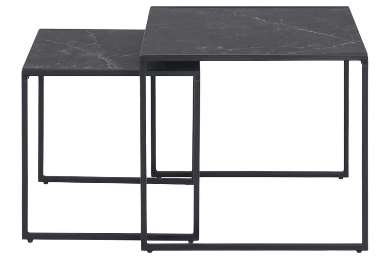 Elgrau Settbord - Sort - Møbler - Bord - Avlastningsbord - Settbord