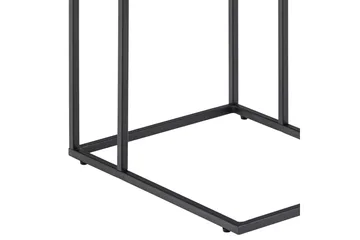 Elgrau Sidebord 43x43 cm - Sort - Møbler - Bord - Avlastningsbord - Lampebord & sidebord
