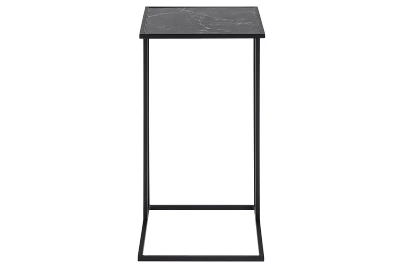 Elgrau Sidebord 43x43 cm - Sort - Møbler - Bord - Avlastningsbord - Lampebord & sidebord