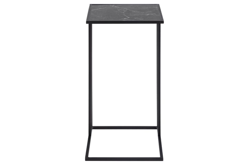 Elgrau Sidebord 43x43 cm - Sort - Møbler - Bord - Avlastningsbord - Lampebord & sidebord
