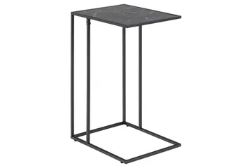 Elgrau Sidebord 43x43 cm - Sort - Møbler - Bord - Avlastningsbord - Lampebord & sidebord
