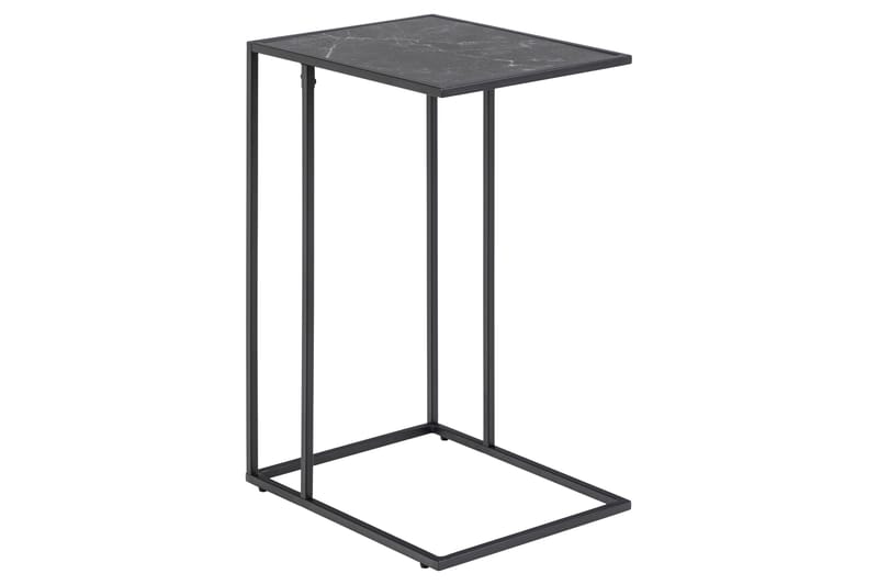 Elgrau Sidebord 43x43 cm - Sort - Møbler - Bord - Avlastningsbord - Lampebord & sidebord