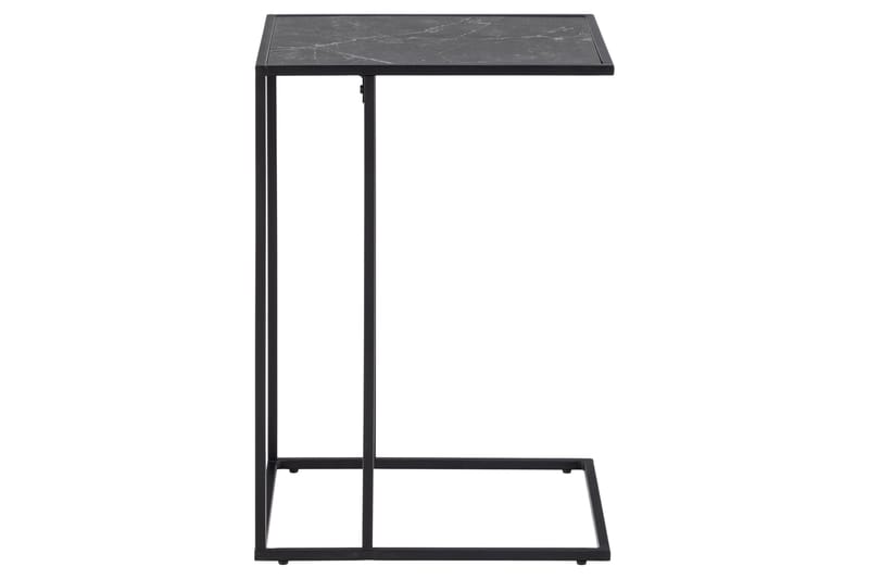Elgrau Sidebord 43x43 cm - Sort - Møbler - Bord - Avlastningsbord - Lampebord & sidebord