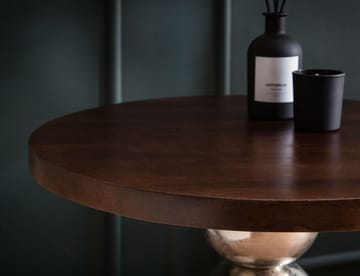 Elieri sidebord 50 cm - mørkebrun og sølv - Møbler - Bord - Avlastningsbord - Konsollbord