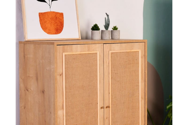 Elili Sidebord 40 cm - Eik - Møbler - Bord - Avlastningsbord - Lampebord & sidebord