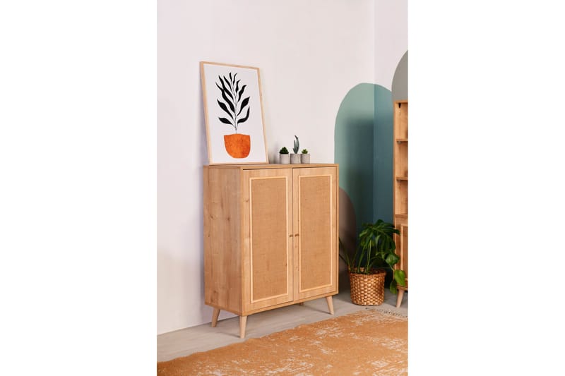 Elili Sidebord 40 cm - Eik - Møbler - Bord - Avlastningsbord - Lampebord & sidebord