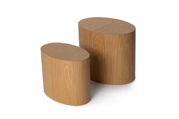 Elipse Sidebord 34 cm - Eik - Møbler - Bord - Avlastningsbord - Settbord