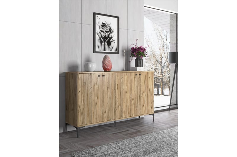 Elspet Konsollbord 160 cm - Brun - Møbler - Bord - Avlastningsbord - Gangbord
