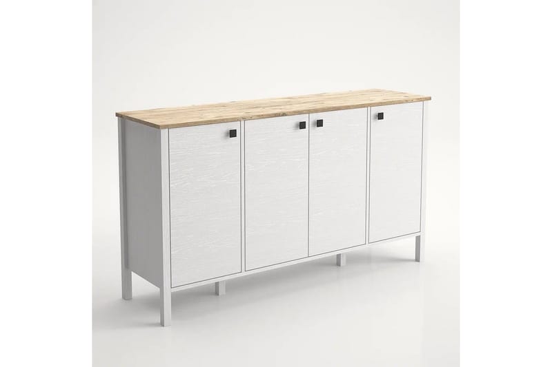 Elspet Konsollbord 160 cm - Brun/Hvit - Møbler - Bord - Avlastningsbord - Gangbord