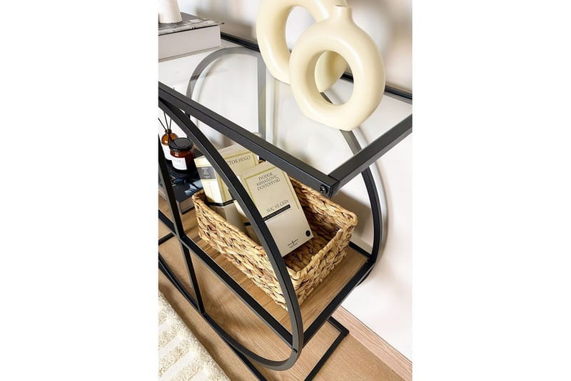 Ennuvolat Konsollbord 80 cm - Natur/Gjennomsiktig - Møbler - Bord - Avlastningsbord - Gangbord