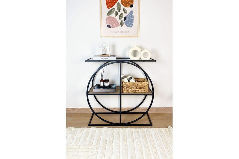 Ennuvolat Konsollbord 80 cm - Natur/Gjennomsiktig - Møbler - Bord - Avlastningsbord - Gangbord