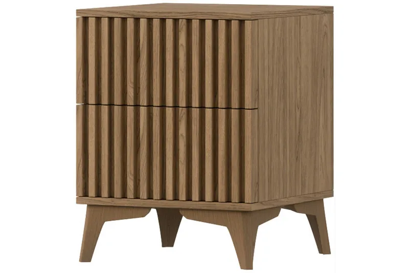 Entsian Nattbord 40 cm, Brun