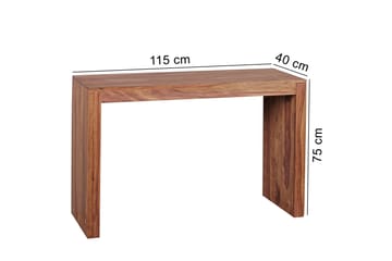 Eryca Avlastningsbord 115 cm - Brun - Møbler - Bord - Avlastningsbord