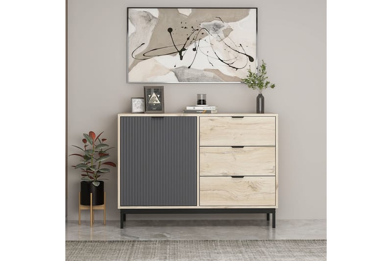 Esta Konsollbord 120 cm - Antrasitt - Møbler - Bord - Avlastningsbord - Gangbord