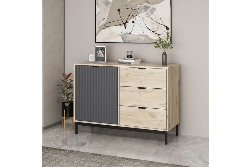 Esta Konsollbord 120 cm - Antrasitt - Møbler - Bord - Avlastningsbord - Gangbord