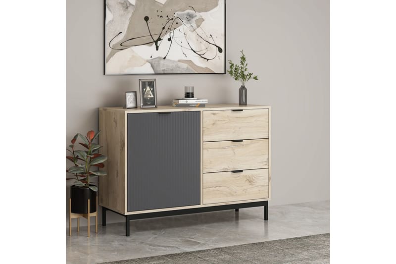 Esta Konsollbord 120 cm - Antrasitt - Møbler - Bord - Avlastningsbord - Gangbord