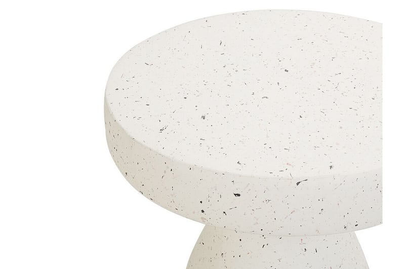 Faber Sidebord 39 cm - Hvit - Møbler - Bord - Avlastningsbord - Lampebord & sidebord