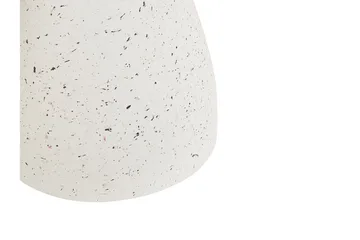 Faber Sidebord 39 cm - Hvit - Møbler - Bord - Avlastningsbord - Lampebord & sidebord