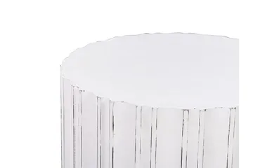 Farrimond Sidebord 45 cm - Hvit - Møbler - Bord - Avlastningsbord - Lampebord & sidebord