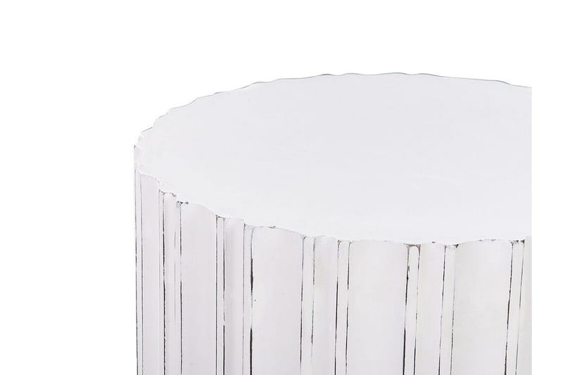 Farrimond Sidebord 45 cm - Hvit - Møbler - Bord - Avlastningsbord - Lampebord & sidebord