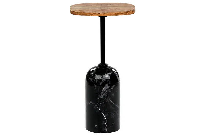 Faust Sidebord 30 cm - Svart/Lyst tre - Møbler - Bord - Avlastningsbord - Lampebord & sidebord