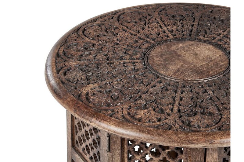 Fayola Sidebord 53 cm - Mørkt tre - Møbler - Bord - Avlastningsbord - Lampebord & sidebord