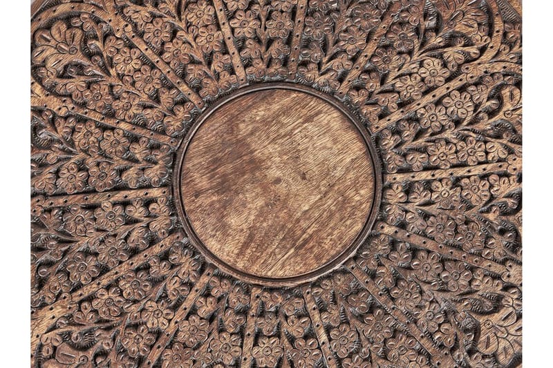 Fayola Sidebord 53 cm - Mørkt tre - Møbler - Bord - Avlastningsbord - Lampebord & sidebord