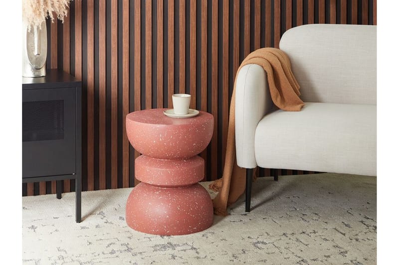 Felis Sidebord 37 cm - Rød - Møbler - Bord - Avlastningsbord - Lampebord & sidebord