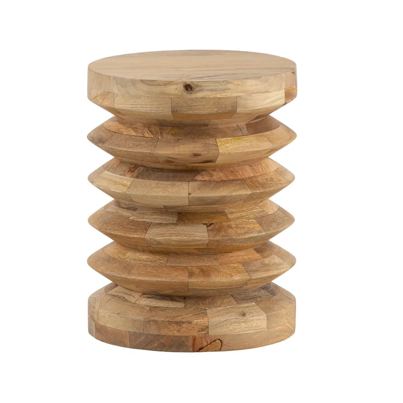 Fenena sidebord 35 cm, Varm lysebrun