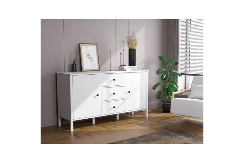 Fenric Konsollbord 150 cm - Natur/Hvit - Møbler - Bord - Avlastningsbord - Gangbord