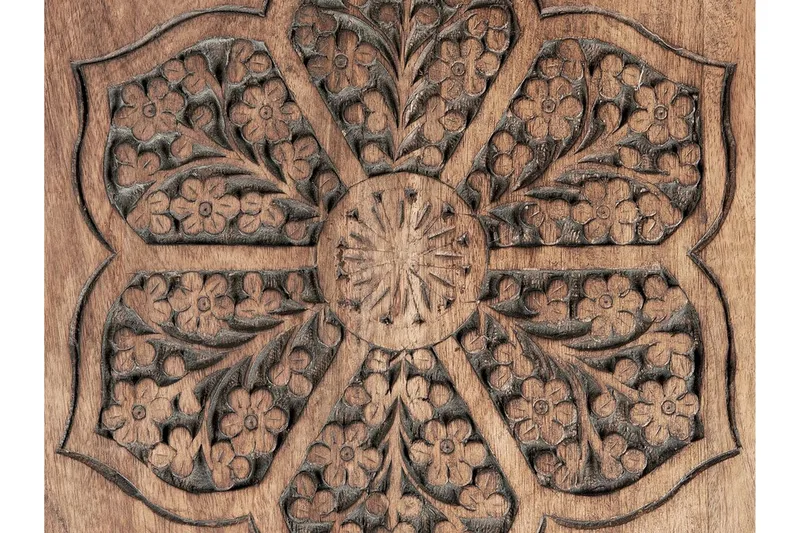 Fievel Settbord 46 cm - Mørkt tre - Møbler - Bord - Avlastningsbord - Settbord