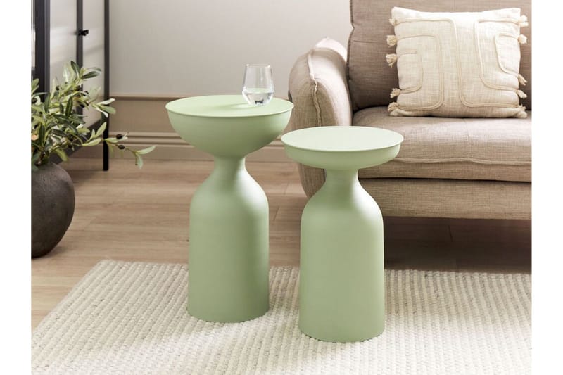 Filippo Sidebord 33 cm - Grønn - Møbler - Bord - Avlastningsbord - Lampebord & sidebord