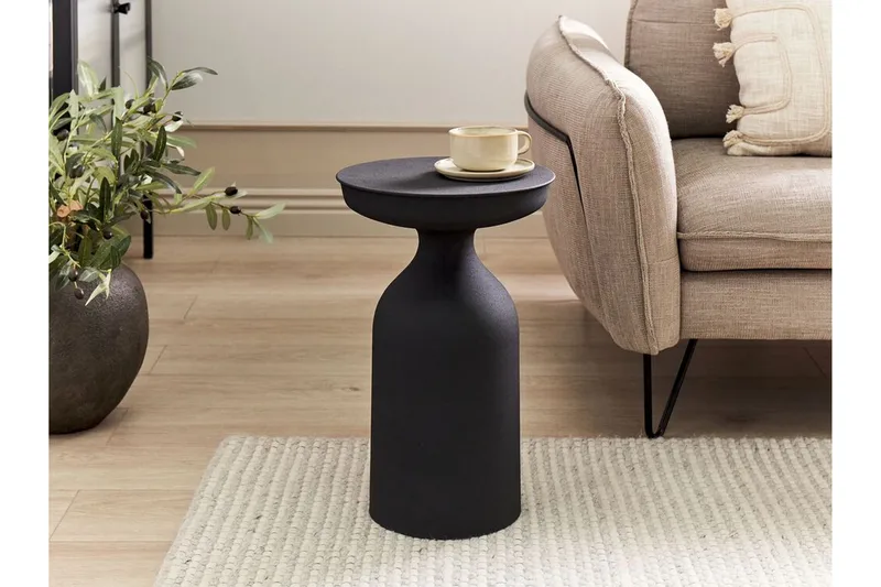 Filippo Sidebord 33 cm - Svart - Møbler - Bord - Avlastningsbord - Lampebord & sidebord