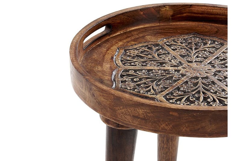 Finbar Settbord 40 cm - Mørkt tre - Møbler - Bord - Avlastningsbord - Settbord