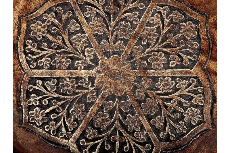 Finbar Settbord 40 cm - Mørkt tre - Møbler - Bord - Avlastningsbord - Settbord