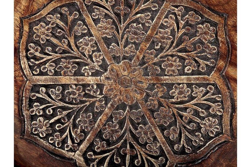 Finbar Settbord 40 cm - Mørkt tre - Møbler - Bord - Avlastningsbord - Settbord