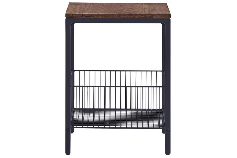 Fintan Sidebord 40 cm - Svart/Mørkt tre - Møbler - Bord - Avlastningsbord - Lampebord & sidebord