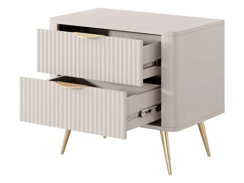 Forba Nattbord 64 cm - hvit - Møbler - Bord - Avlastningsbord - Sengebord & nattbord