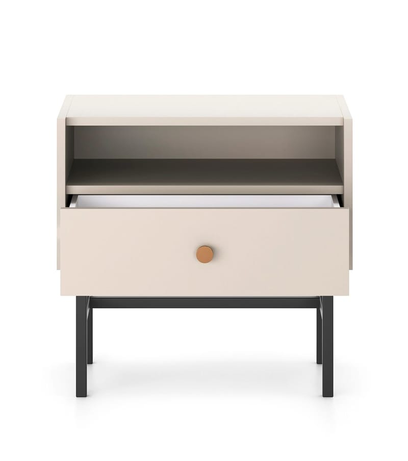 Francisca Nattbord 55 cm - Cashmere - Møbler - Bord - Avlastningsbord - Sengebord & nattbord