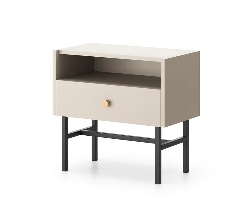 Francisca Nattbord 55 cm - Cashmere - Møbler - Bord - Avlastningsbord - Sengebord & nattbord