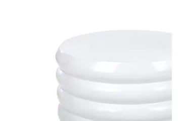 Fredrickson Sidebord 33 cm - Hvit/Svart - Møbler - Bord - Avlastningsbord - Lampebord & sidebord