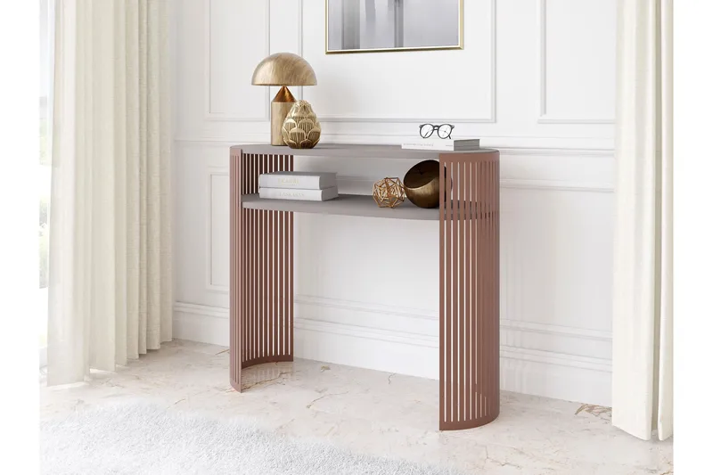 Friend Konsollbord 100 cm - Rosa/Grå - Møbler - Bord - Avlastningsbord - Gangbord