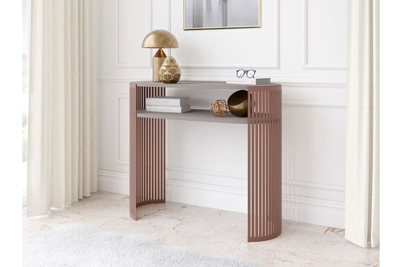 Friend Konsollbord 100 cm - Rosa/Grå - Møbler - Bord - Avlastningsbord - Gangbord